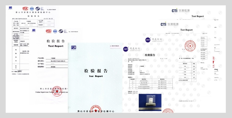 欧式斑纹不锈钢管检测汇报